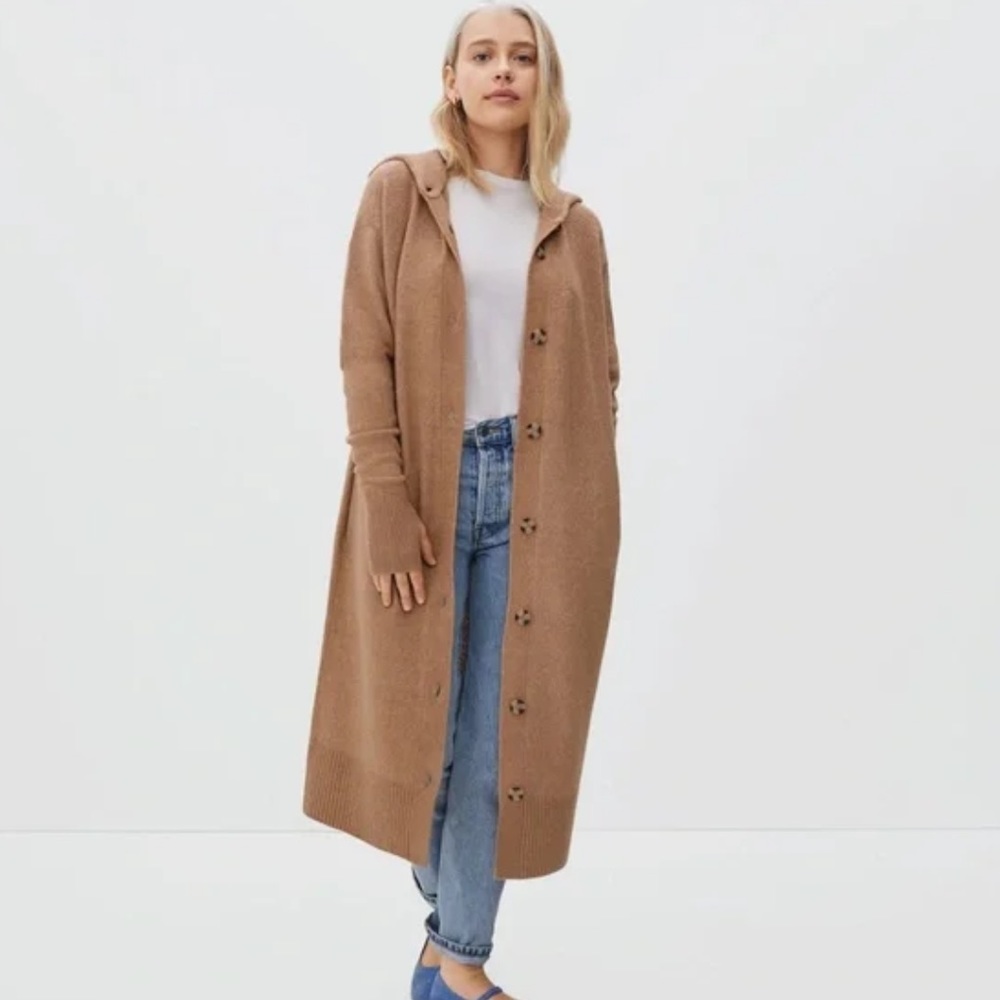 Everlane the cozy stretch duster cardigan